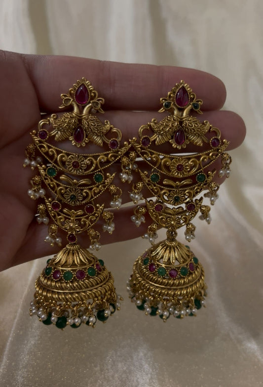 18k Gold plated statement Earrings