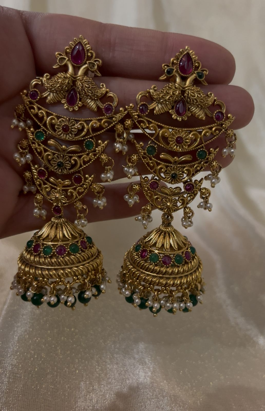 18k Gold plated statement Earrings