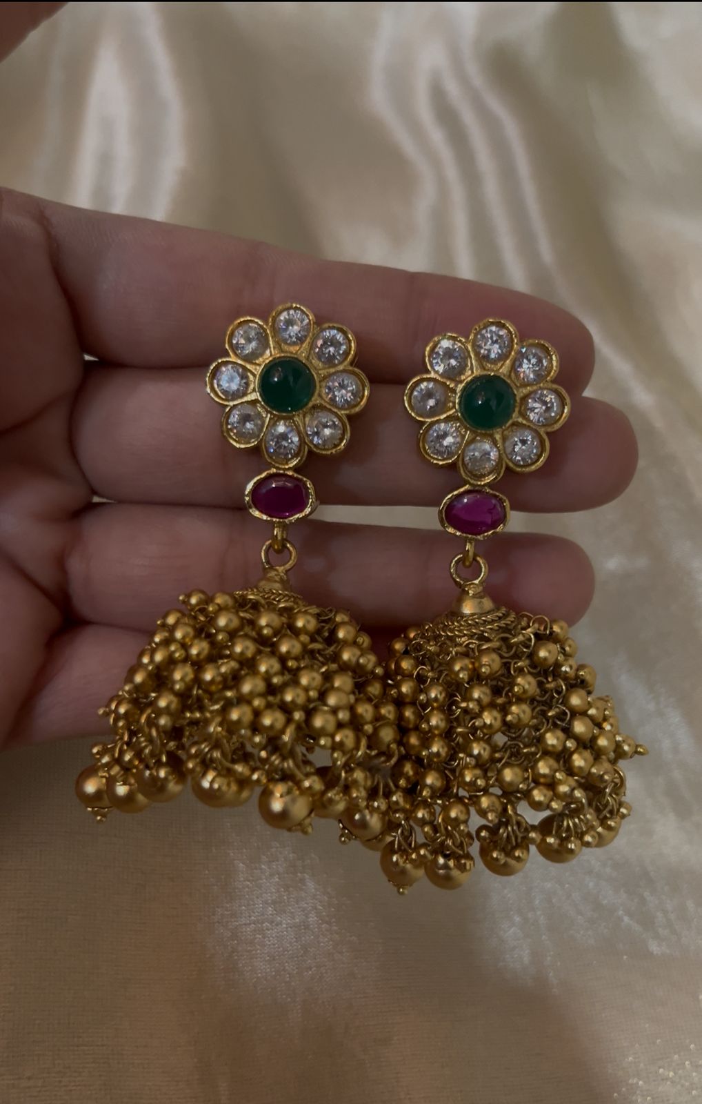 18k Gold plated Jhumkis