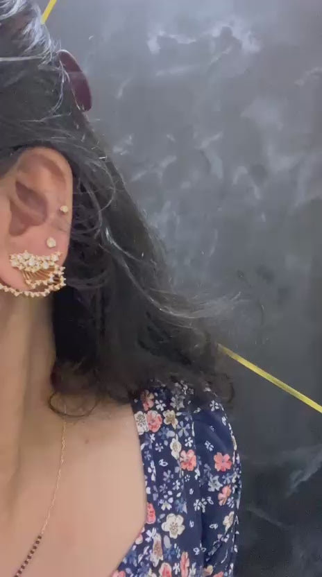 Earcuff pattern Earring