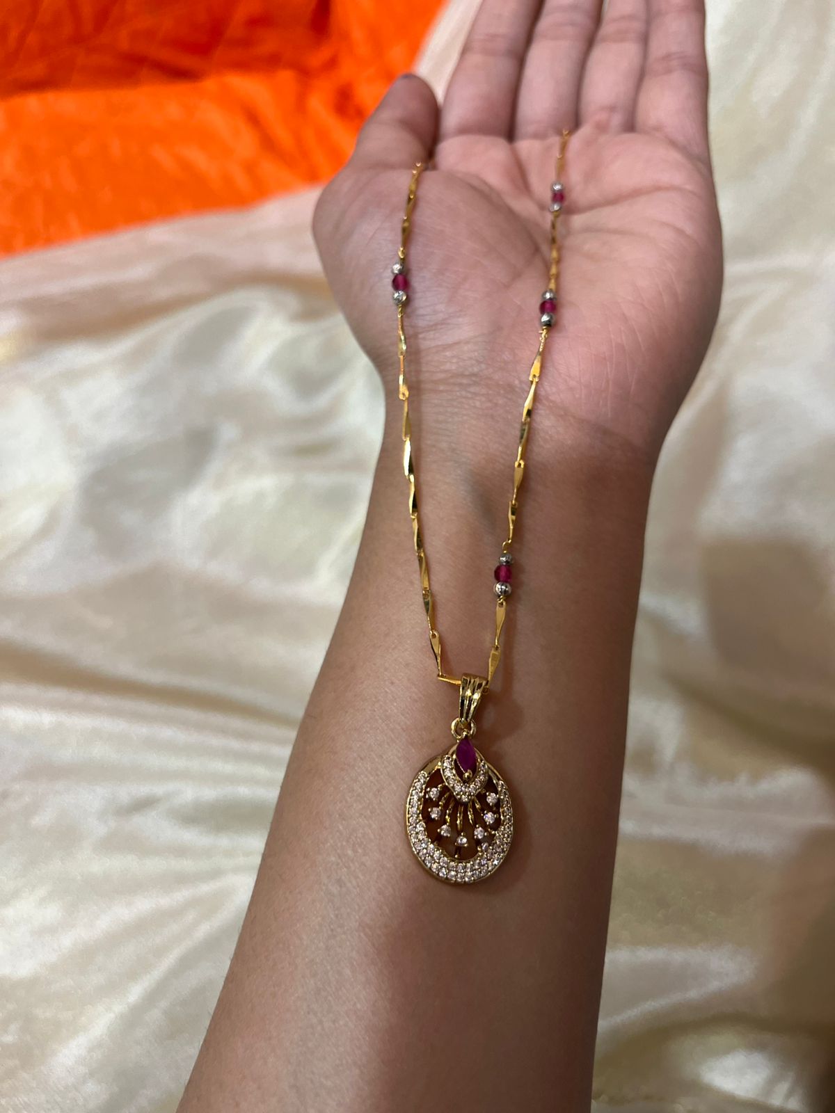 Removable Pendent with Earrings