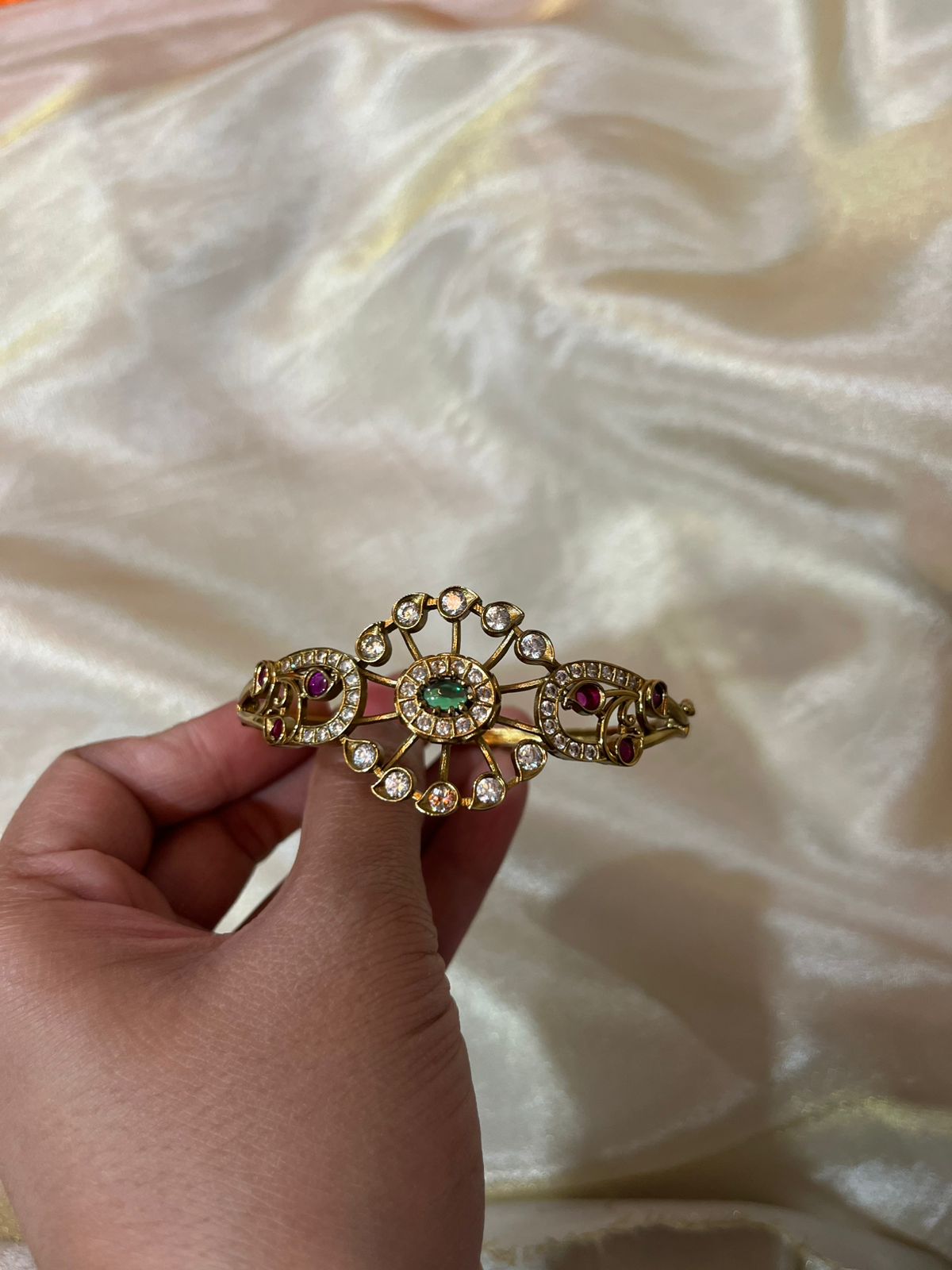 Antique finish Bangle Bracelet