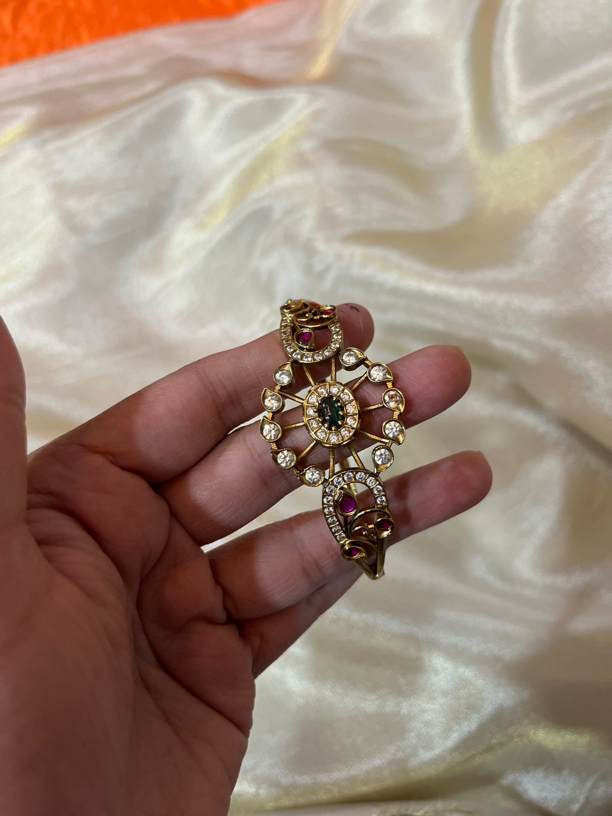 Antique finish Bangle Bracelet