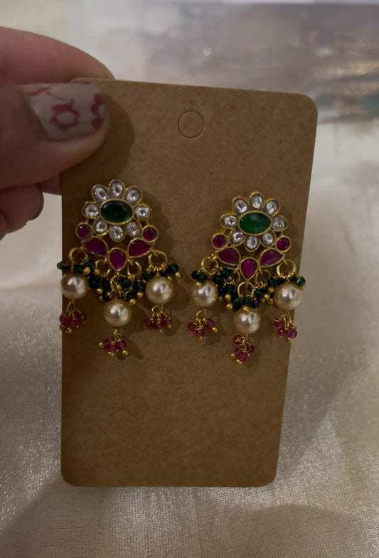 Jadau Kundan Earrings