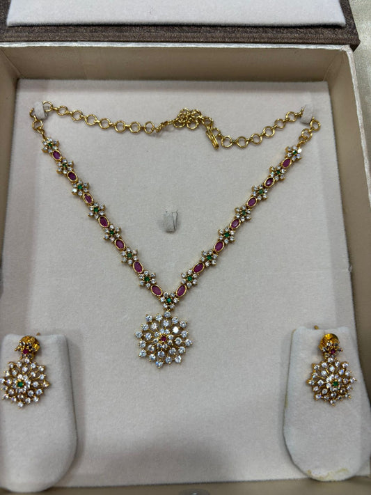 Beautiful neckset with earrings