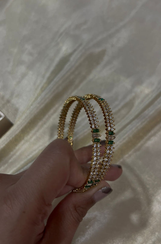 Set of 2Cz Bangles